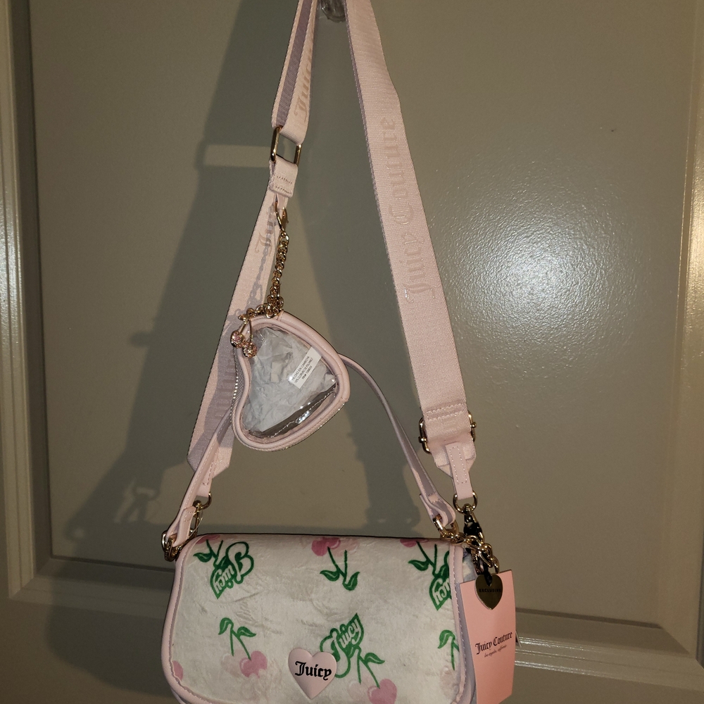 Retro Juicy Cherry Shoulder Bag